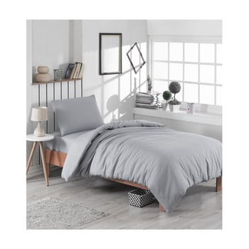 Lenjerie de pat classy, 140 x 200 cm, gri