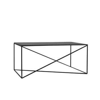 Măsuță de cafea custom form memo, lățime 100 cm, negru