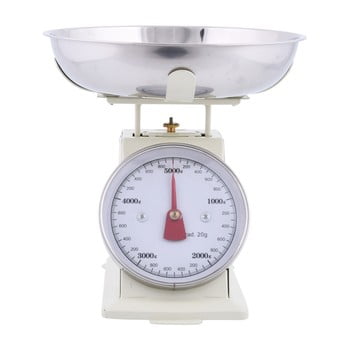 Cântar esschert design vintage, alb