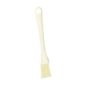 Pensulă pentru prăjituri din plastic Metaltex Brush, lungime 21 cm, alb