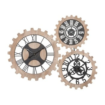 Ceas triplu de perete mauro ferretti gears
