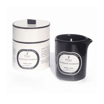 Lumânare pentru masaj cu aromă de iasomie, lemn și rozmarin,parks candles london inspiring, timp de ardere 50 de ore