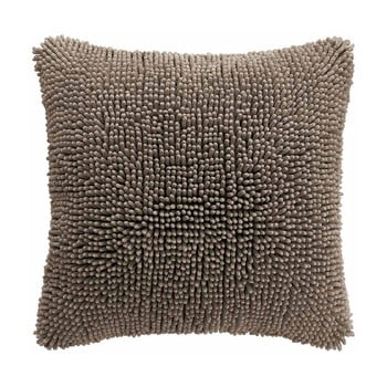 Față de pernă tiseco home studio shaggy, 45 x 45 cm, gri maro