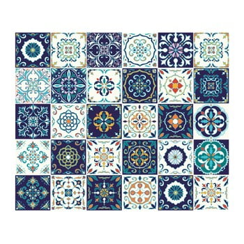 Set 30 autocolante ambiance forli, 20 x 20 cm