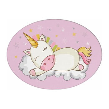 Pernă din amestec de bumbac pentru copii apolena pillow toy unicorn, 35 x 24 cm