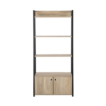 Biblioteca în formă de scară cu rafturi monobeli quin, înălțime 160 cm
