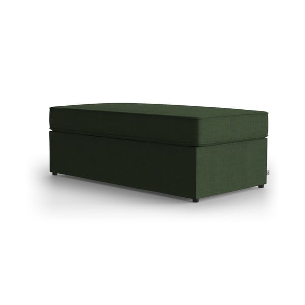 Zelená polstrovaná rozkládací lavice My Pop Design Brady, 130 cm