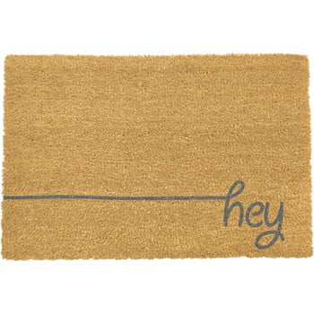 Covoraș intrare artsy doormats hey scribble, 40 x 60 cm, gri
