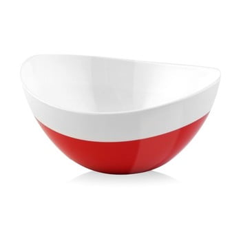 Bol livio duo, 28 cm, roșu