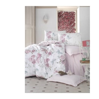 Set lenjerie de pat din bumbac pentru pat dublu ranforce rosell 200 x 220 cm