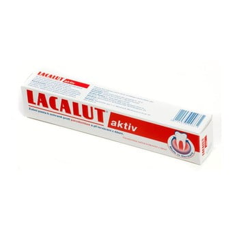 Pastă de dinți lacalut aktiv , 3 x 75 ml