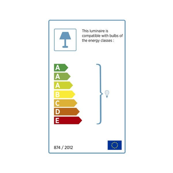 Černá stojací lampa Nore