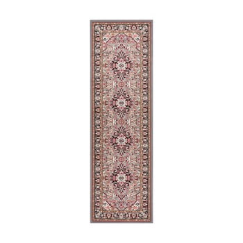 Covor nouristan skazar isfahan, 80 x 250 cm, gri - maro