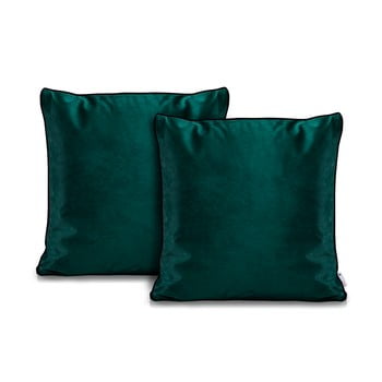 Set 2 fețe de pernă decoking rimavelvet green, 45 x 45 cm, verde