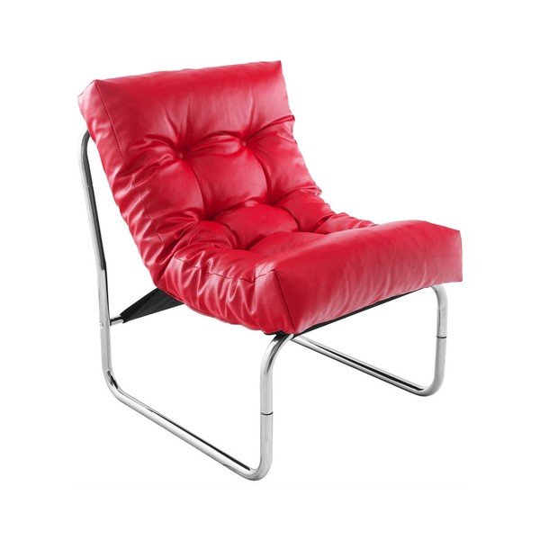 Červené křeslo Kokoon Boudoir