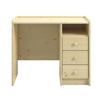 Birou din lemn de pin steens for kids