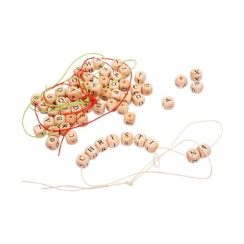Joc creativ cu litere din lemn legler letter chains
