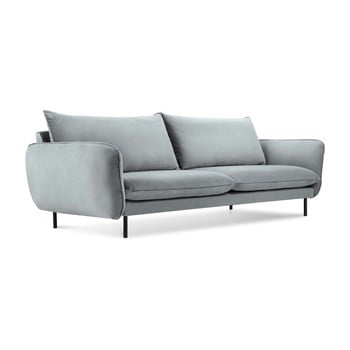 Canapea cu 4 locuri cosmopolitan design vienna, gri deschis