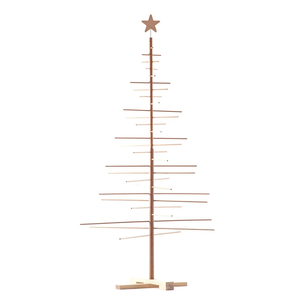Dřevěný vánoční stromek Nature Home, výška 190 cm