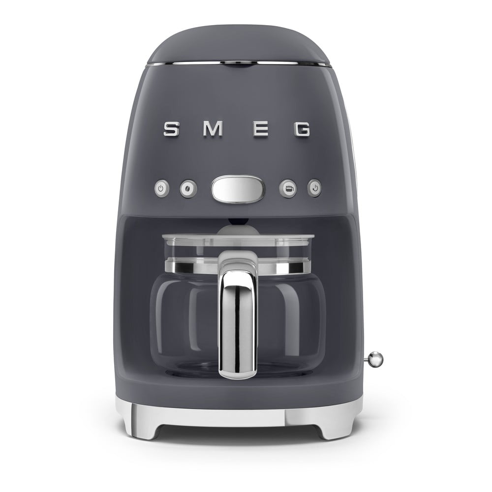 Šedý kávovar na překapávanou kávu Retro Style – SMEG