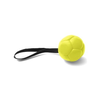 Jucărie handmade pentru câini Marendog Ball, ⌀ 10 cm, galben