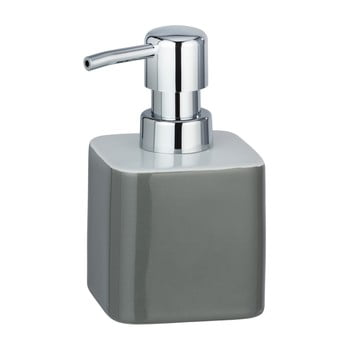 Dozator din ceramică pentru săpun lichid wenko elmo, gri