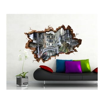 Autocolant de perete 3d art dorien, 70 x 45 cm