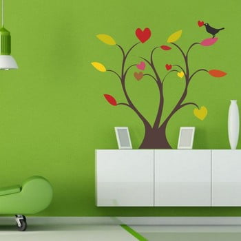 Autocolant decorativ pentru perete simply tree