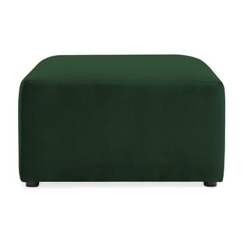 Suport pentru picioare vivonita velvet cube, verde smarald