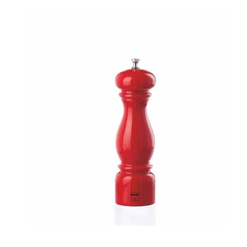 Râșniță din lemn pentru piper bisetti beech, roșu, 22 cm