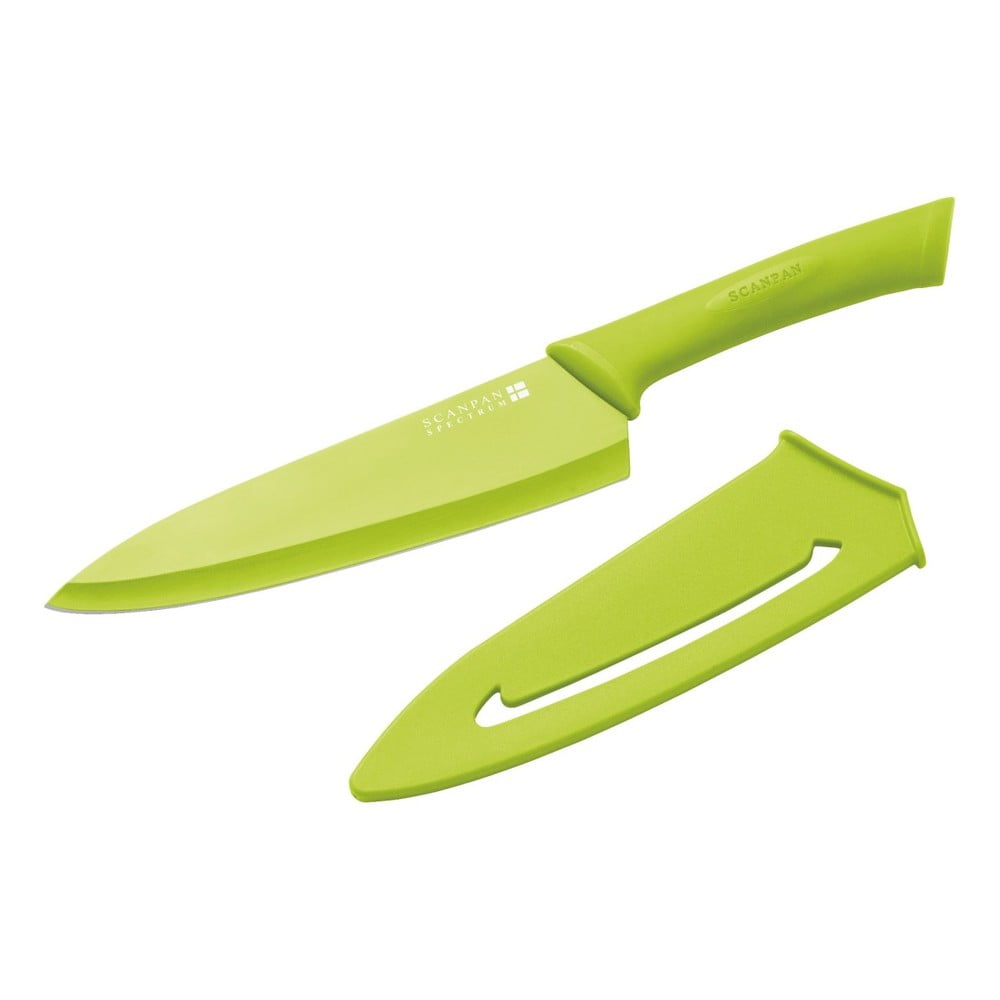 Kuchyňský nůž, 18 cm, zelený