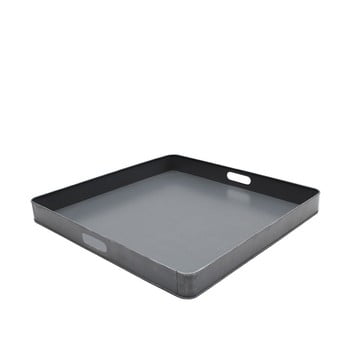 Tavă metalică pentru servit label51, 80 x 80 cm, gri