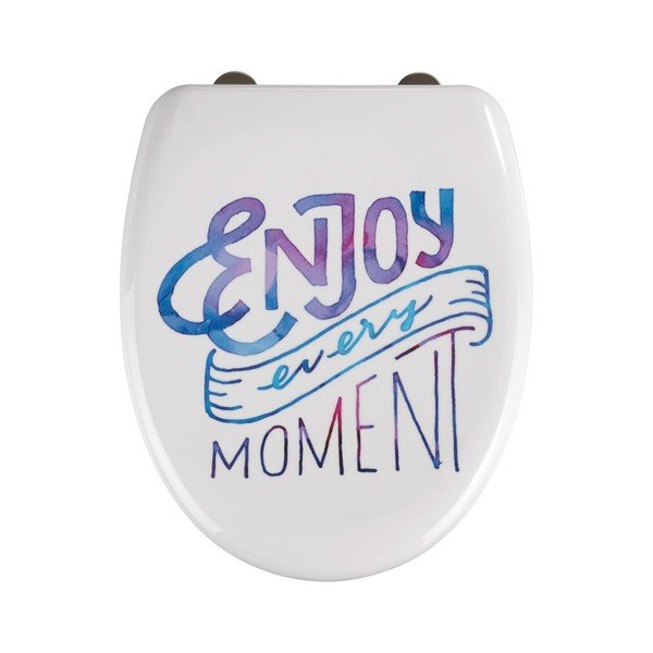 WC sedátko se snadným zavíráním Wenko Enjoy, 45 x 38 cm