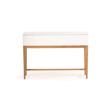 Masă tip consolă woodman blanco, alb