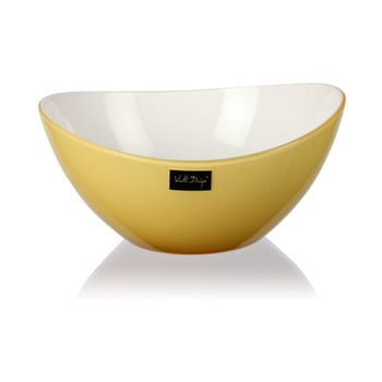 Bol pentru salată vialli design, 16 cm, galben deschis