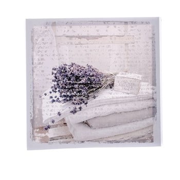 Tablou pe pânză cu lavande dakls flowers, 28 x 28 cm