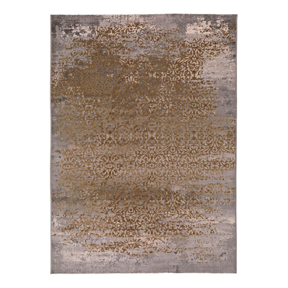Šedo-zlatý koberec Universal Danna Gold, 120 x 170 cm