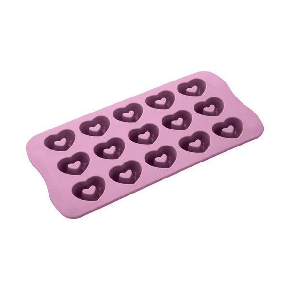 Růžová silikonová forma na čokoládu Fackelmann Sweet Sensation