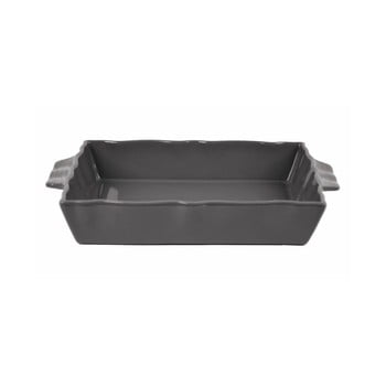 Tavă pentru copt din ceramică Ego Dekor Kitchen, 30 x 13 cm, gri