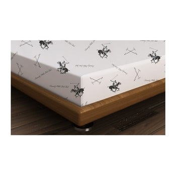 Cearșaf din bumbac polo black, 240 x 260 cm