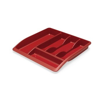 Organizator pentru tacâmuri addis classic, 40 x 38,5 cm, roșu