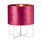 Fialová stolní lampa Fischer & Honsel Aura, výška 43 cm