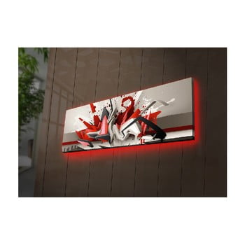 Tablou cu led-uri adrasteia, 90 x 30 cm