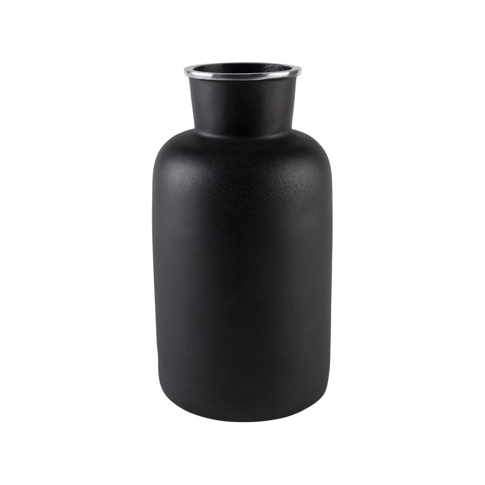 Černá hliníková váza zuiver Farma, výška 29 cm