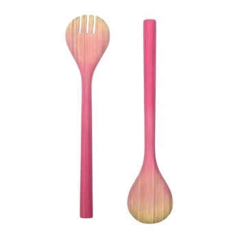 Tacâmuri salată din bambus pink bamboo
