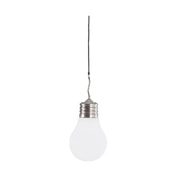 Lustră din sticlă opală Trio Pendant, înălțime 2 m, alb