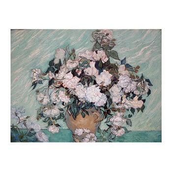 Reproducere tablou vincent van gogh - rosas washington, 60 x 45 cm