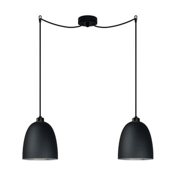 Lustră sotto luce awa, gri/negru
