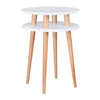 Măsuță de cafea ragaba ufo Ø 45 cm, alb