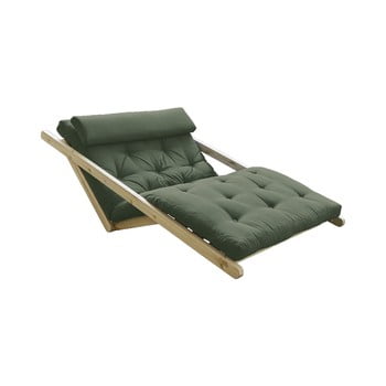 Canapea extensibilă karup design figo natural, verde